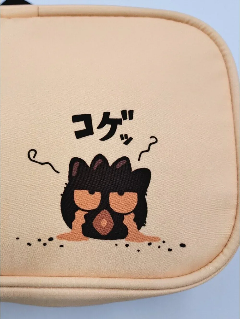 Sanrio Hello Kitty & Friends Bread Makeup Bag Kawaii Travel Vacation Cute Gym